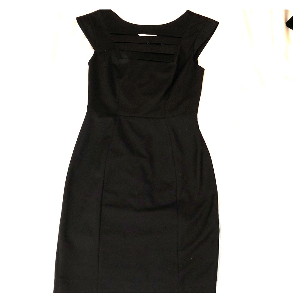 French connection black tailored dress (NWT)